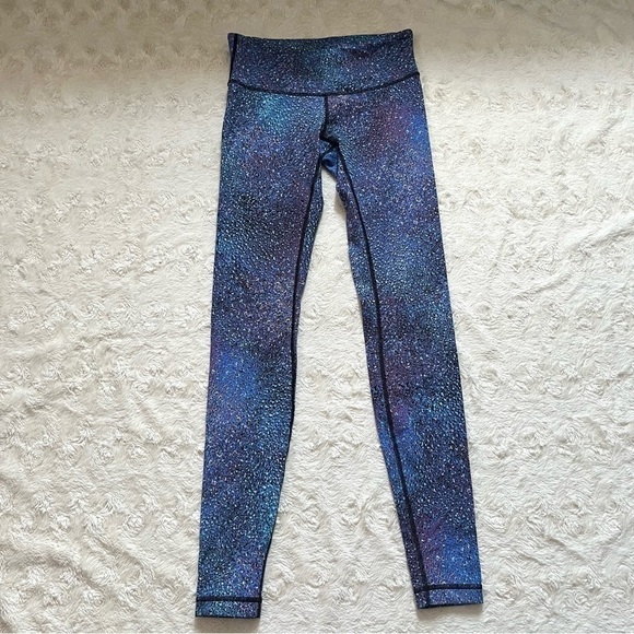 🦄 VERY RARE Lululemon Wunder Under Pant Strive - Picture 2 of 5